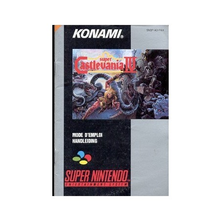 NOTICE DE CASTLEVANIA 4