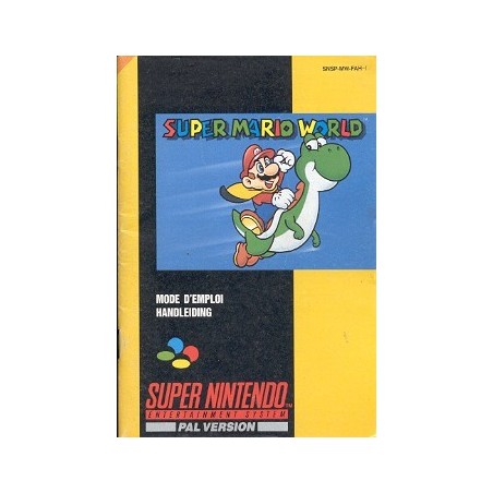 NOTICE DE SUPER MARIO WORLD