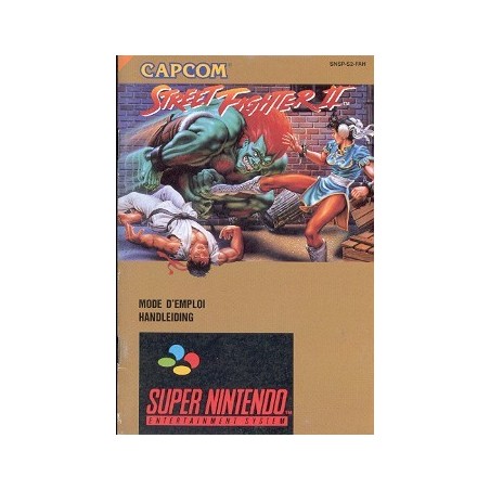 NOTICE DE STREET FIGHTER II