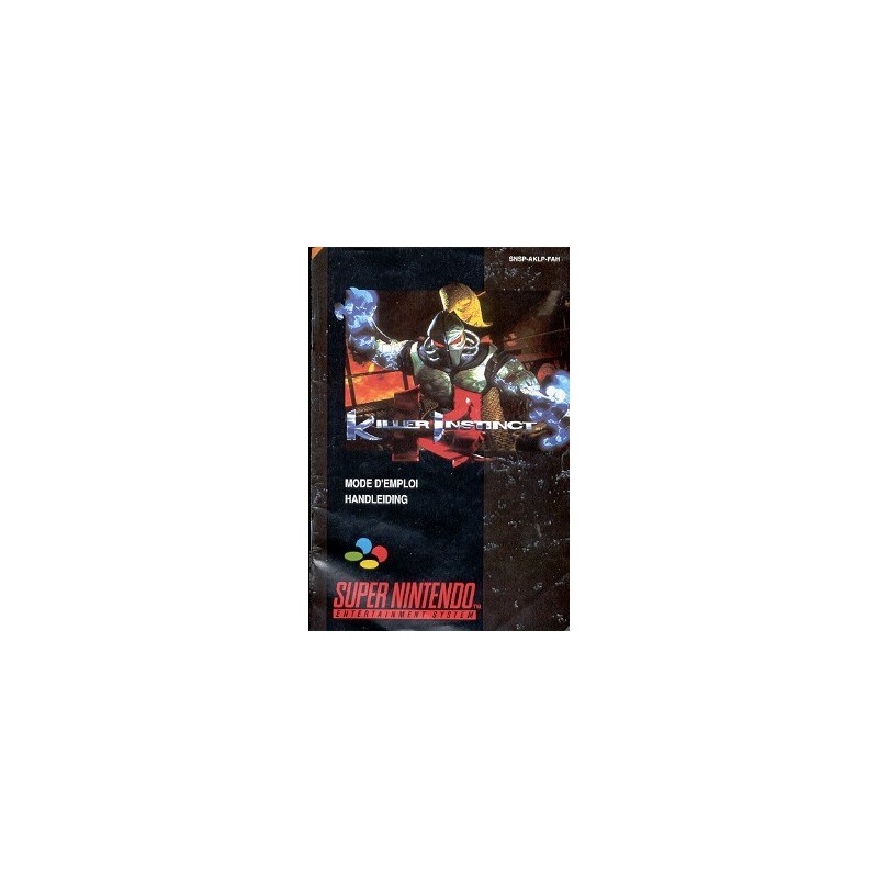 NOTICE DE KILLER INSTINCT