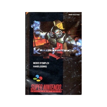 NOTICE DE KILLER INSTINCT