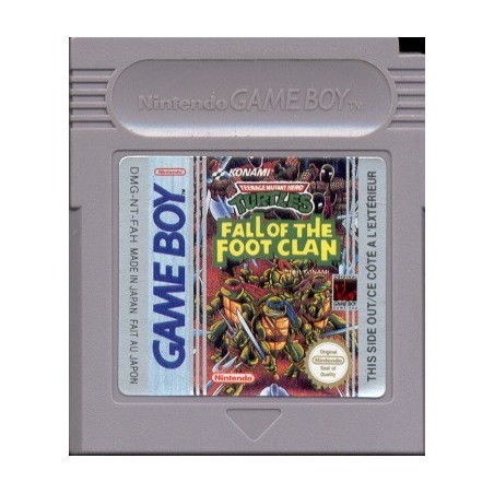 TURTLES NINJA (Cart. seule)