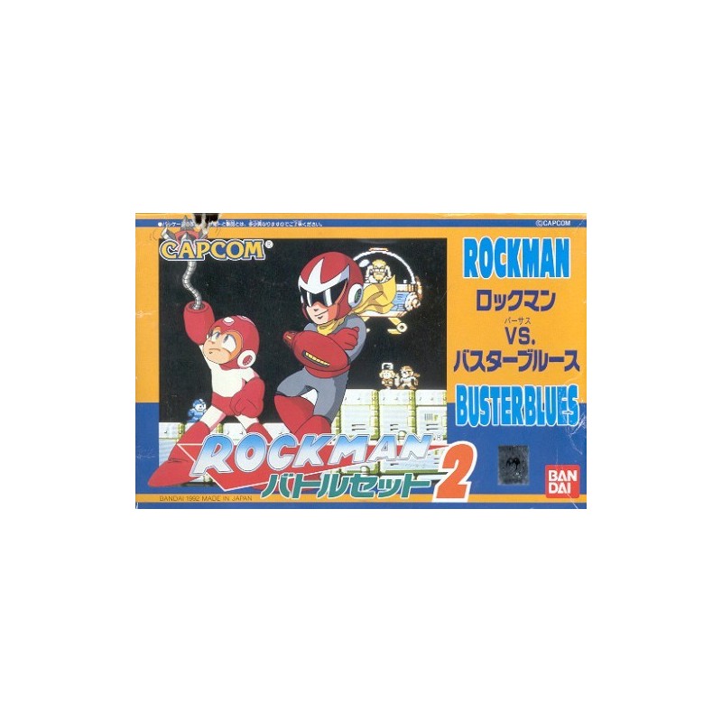 FIGURINES ROCKMAN 2 & BUSTERBLUES