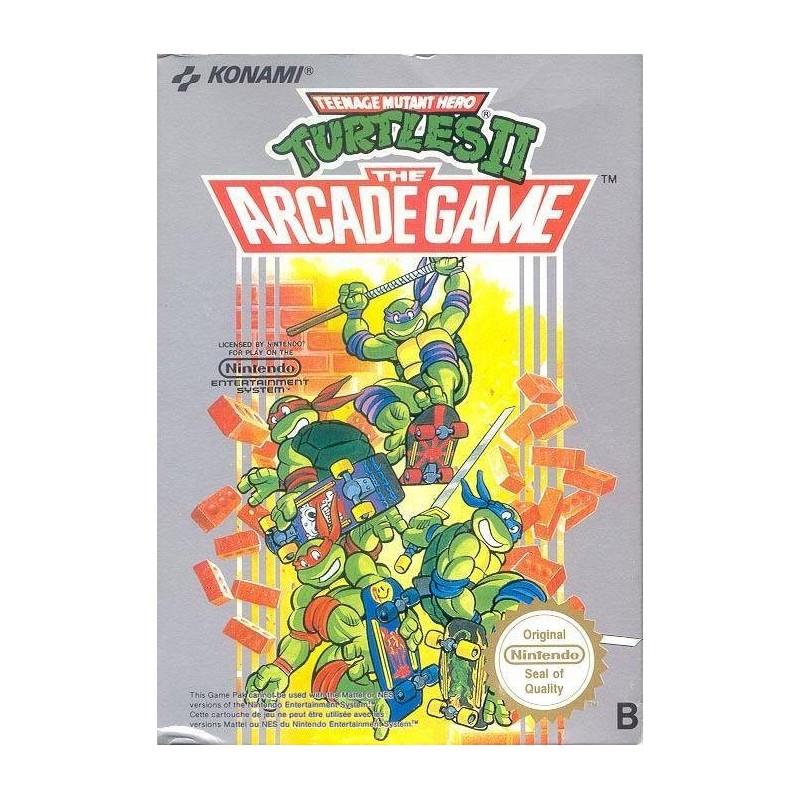 TEENAGE MUTANT HERO TURTLES II complet