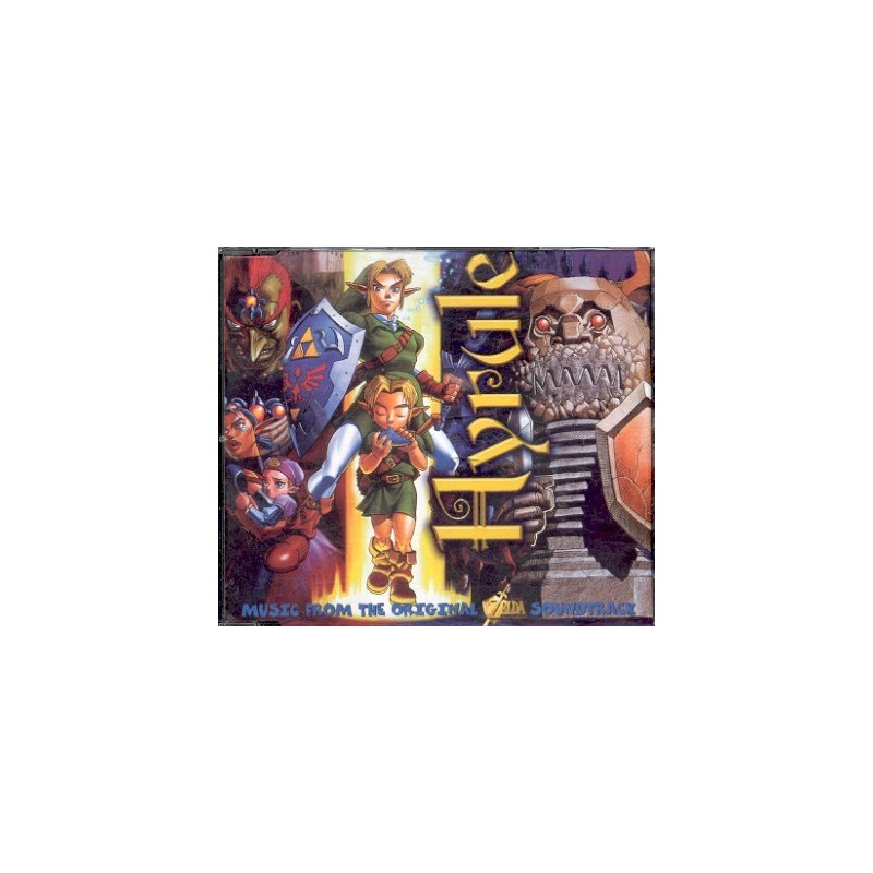 ZELDA OCARINA OF TIME CD 4 TITRES