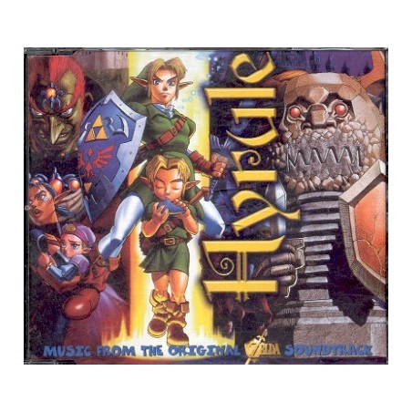ZELDA OCARINA OF TIME CD 4 TITRES