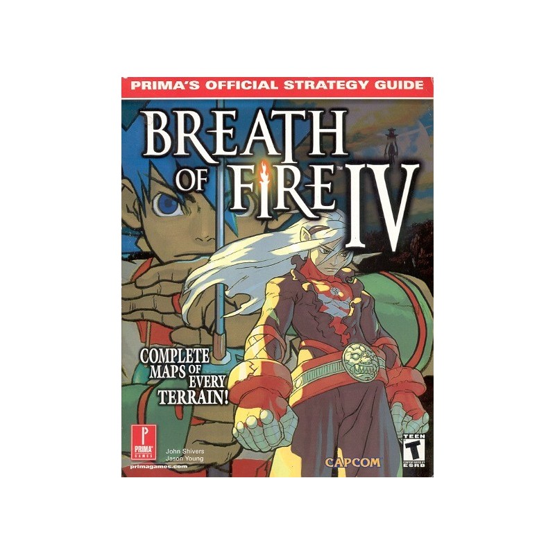 BREATH OF FIRE IV guide Book Us