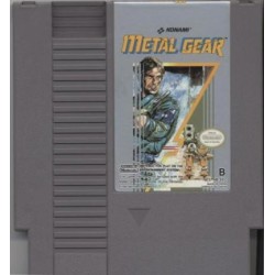 METAL GEAR (Cart. Seule)