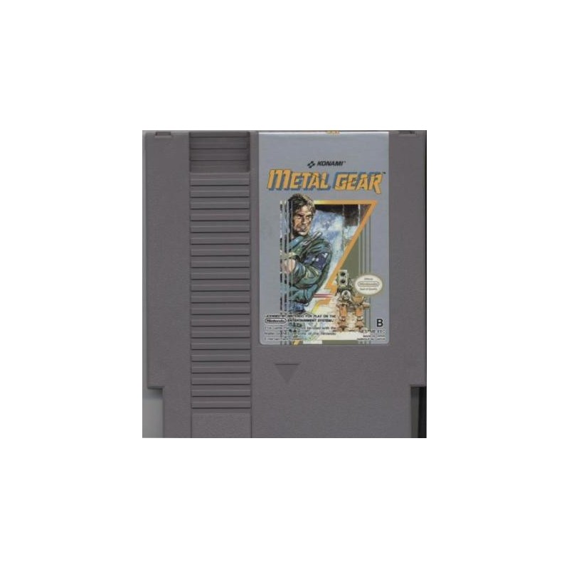 METAL GEAR (Cart. Seule)