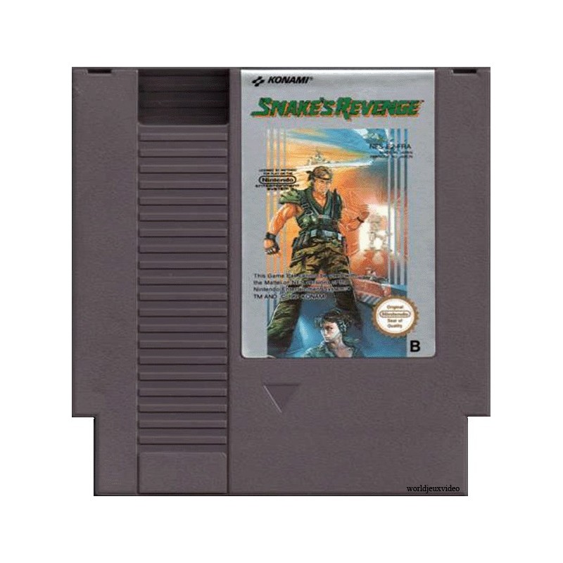 METAL GEAR : SNAKE'S REVENGE (cart. seule)