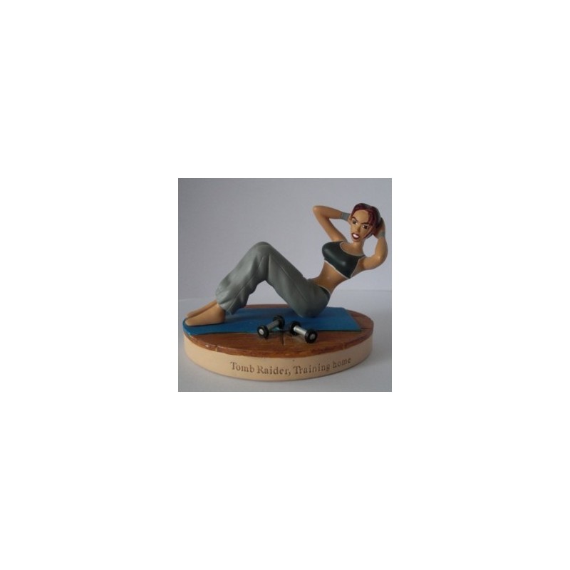 FIGURINE LARA CROFT tomb raider, training home