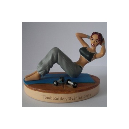 FIGURINE LARA CROFT tomb raider, training home