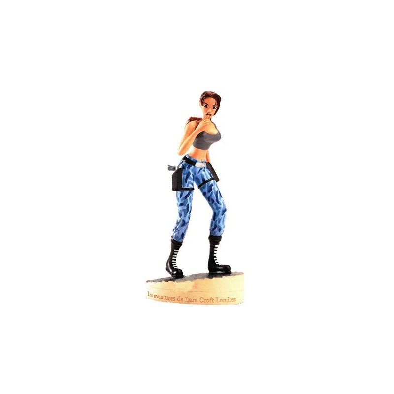 FIGURINE LARA CROFT les aventures de lara croft, londres