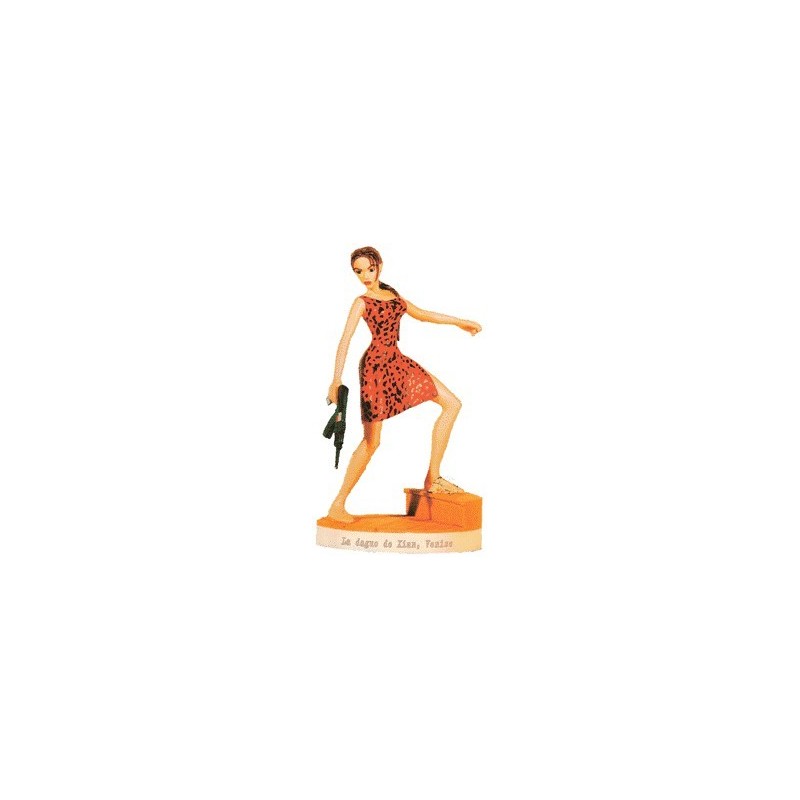FIGURINE LARA CROFT la dague de xian, venise