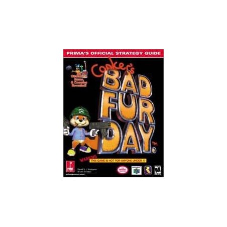 CONKER'S BAD FUR DAY "Guide Book"