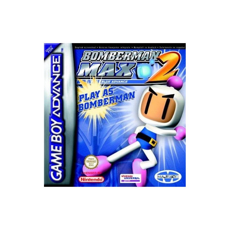 BOMBERMAN MAX 2 Blue Advance (Neuf)