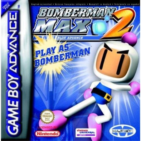 BOMBERMAN MAX 2 Blue Advance (Neuf)