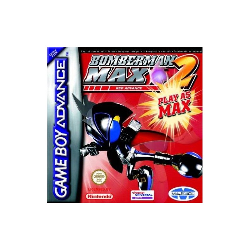 BOMBERMAN MAX 2 Red Advance (Neuf)