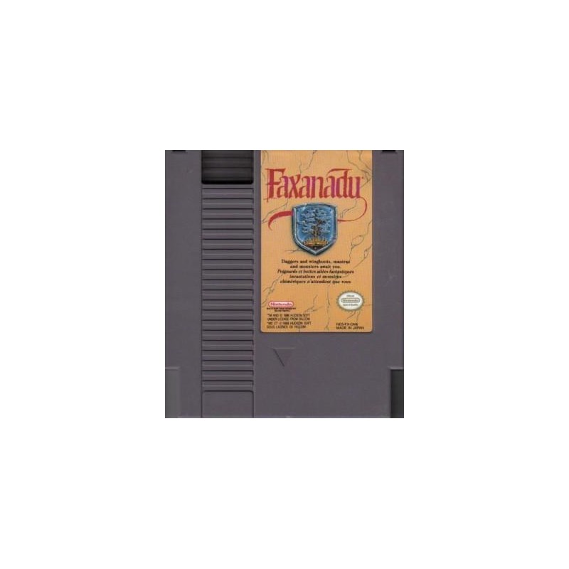 FAXANADU (cart. Seule)