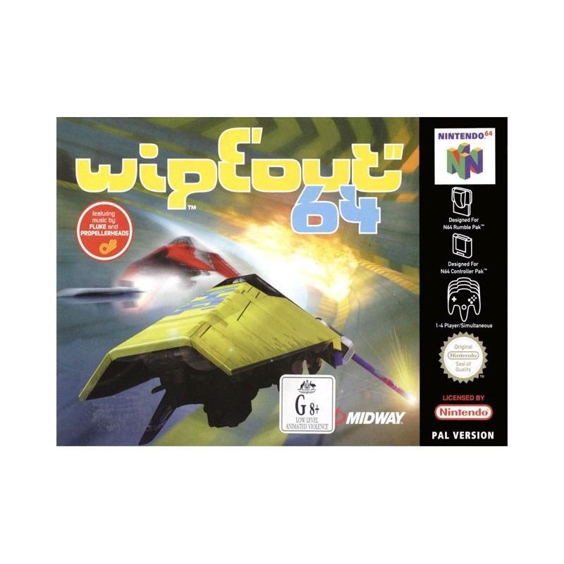 WIPEOUT 64 complet