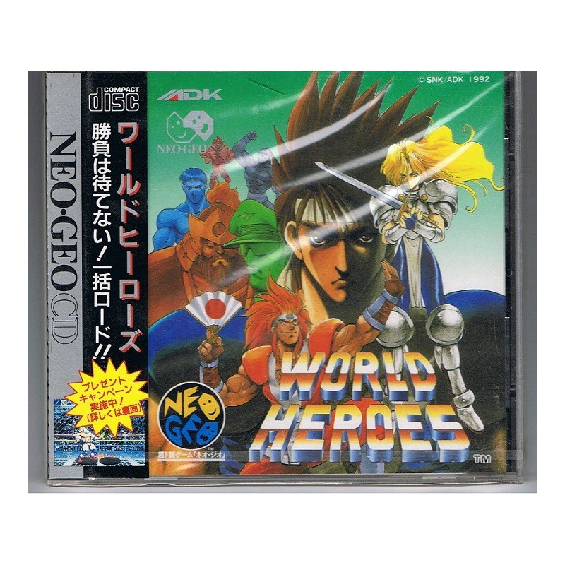 WHORLD HEROES (Neuf)