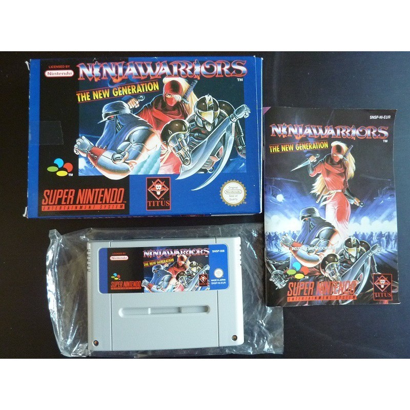 NINJA WARRIORS THE NEW GENERATION (très bon état)