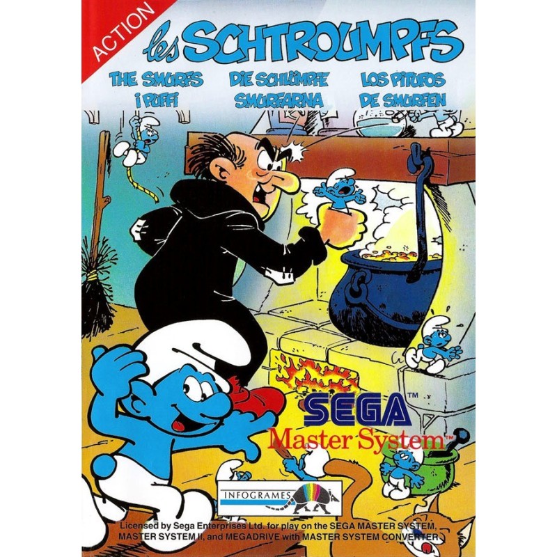 LES SCHTROUMPFS sms