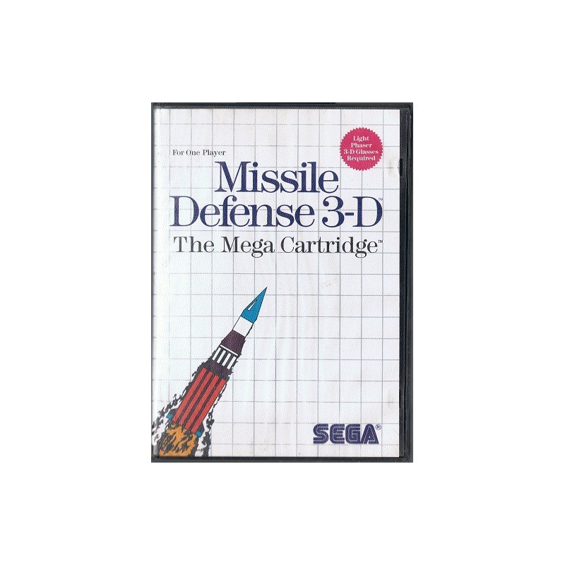 MISSILE DEFENSE 3-D (sans notice)