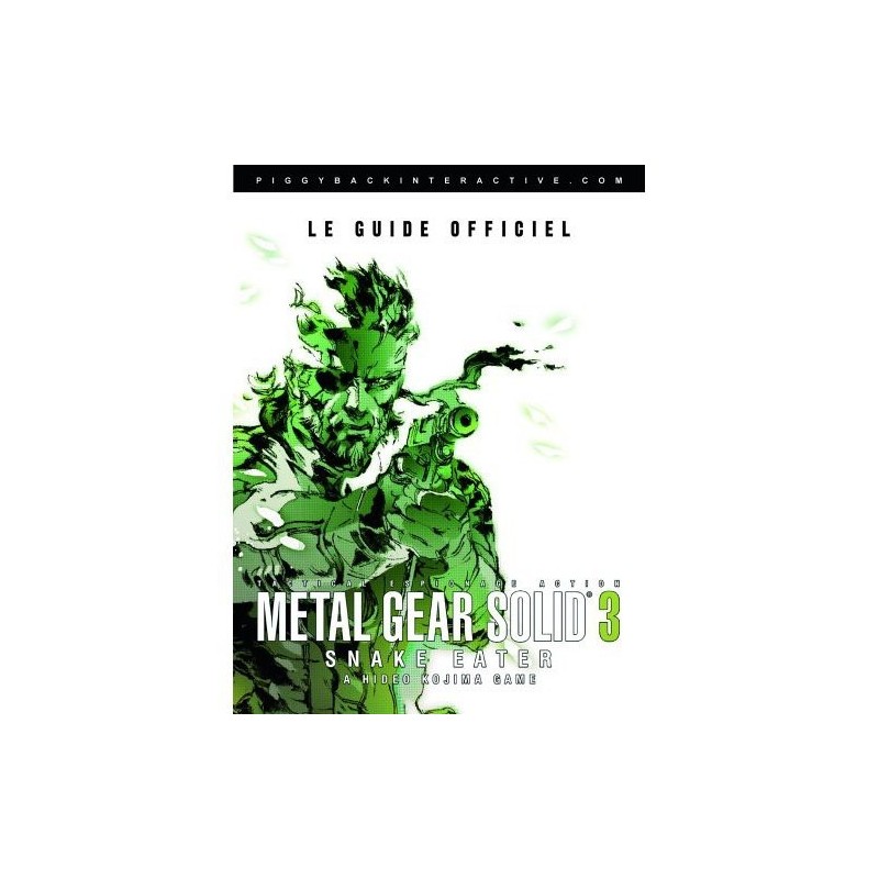METAL GEAR SOLID 3 guide book