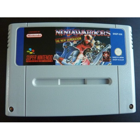 NINJA WARRIORS THE NEW GENERATION (cart. seule)