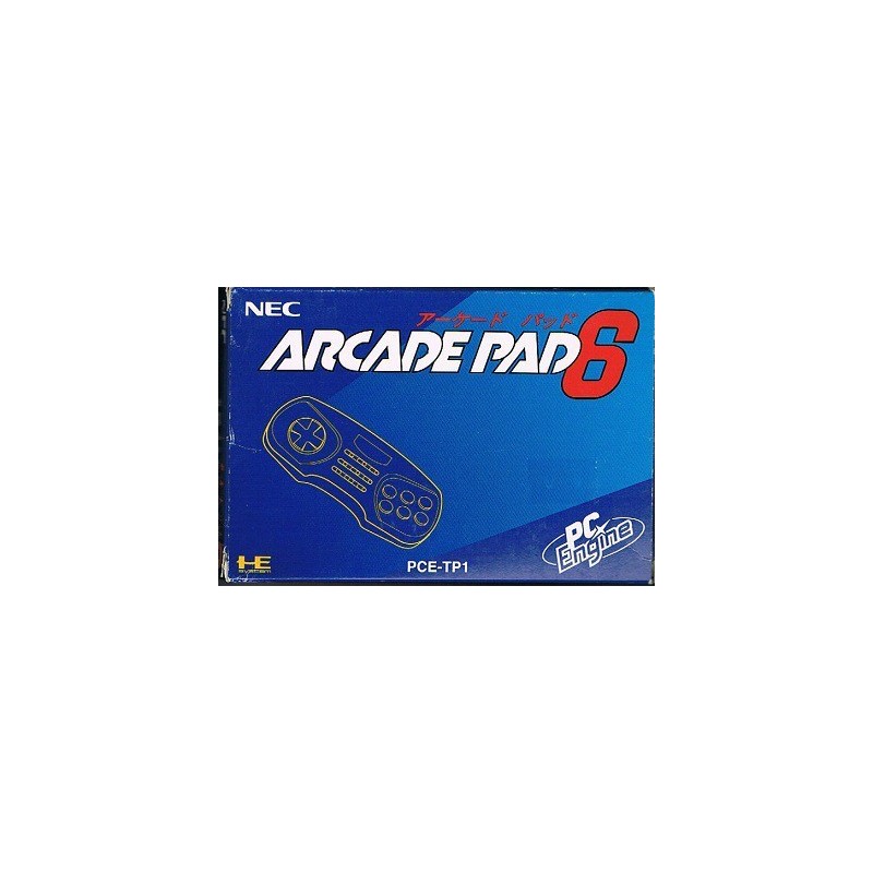 ARCADE PAD 6 NEC en boite (pad Duo RX)