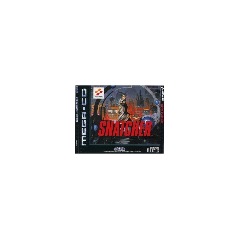 SNATCHER Mega Cd Pal