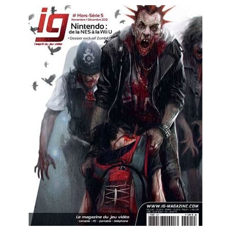 IG MAG Hors Série Nintendo (couv zombi u)