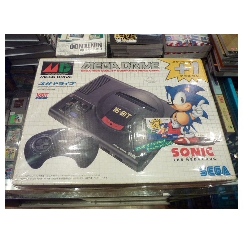 MEGADRIVE JAP PACK SONIC (Etat Neuf)