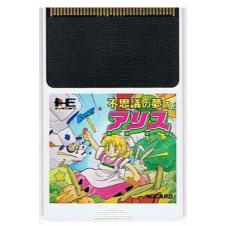 ALICE IN WONDERLAND (carte seule)