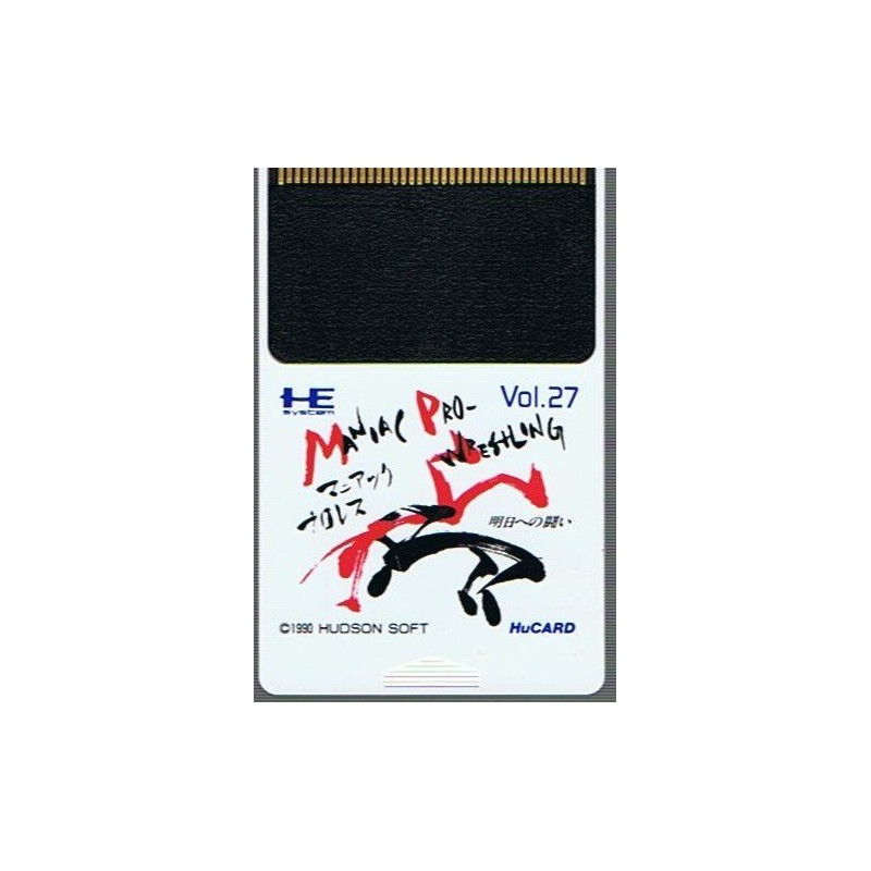 MANIAC PRO-WRESTLING (carte seule)