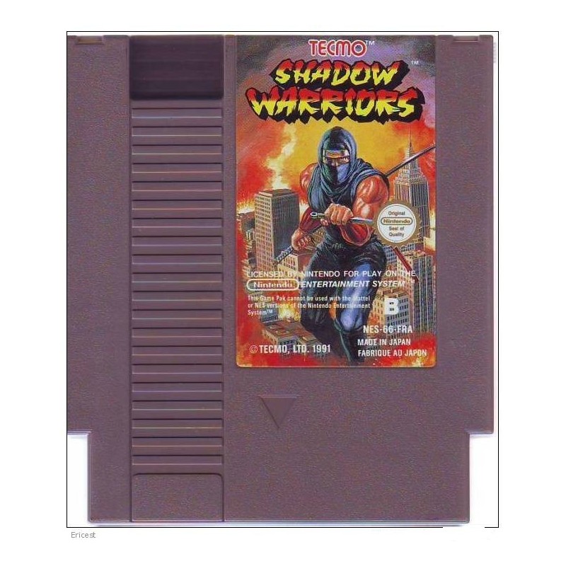 SHADOW WARRIORS (cart. seule)