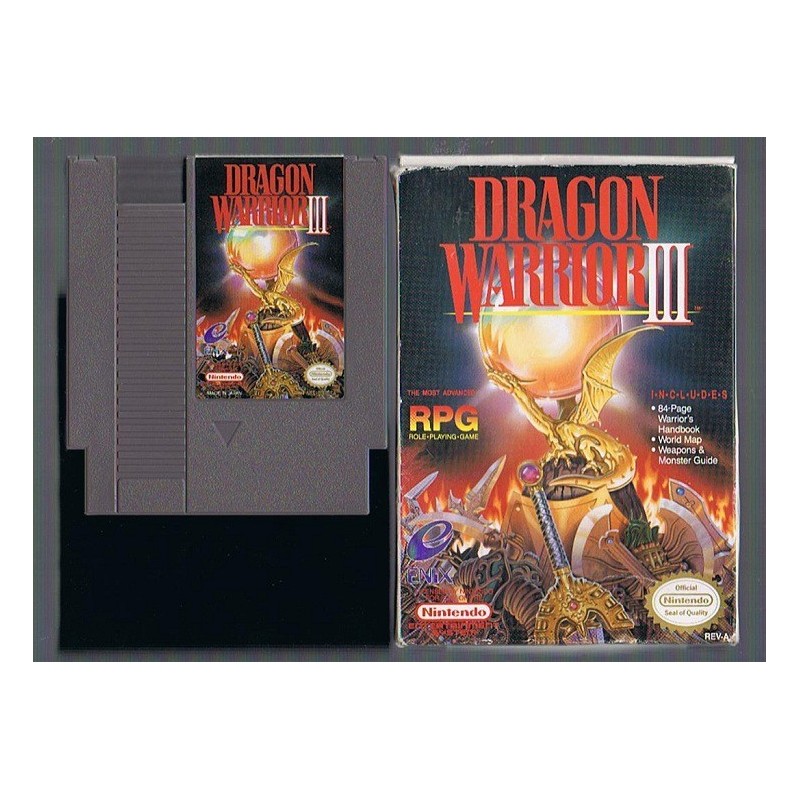 DRAGON WARRIOR III us en boite