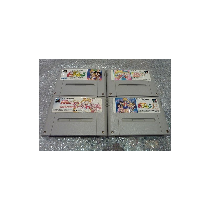 SAILOR MOON SET 4 JEUX