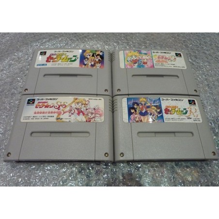 SAILOR MOON SET 4 JEUX