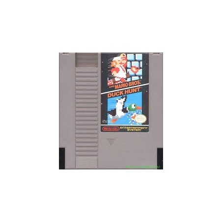 SUPER MARIO BROS/DUCK HUNT (cart. seule)