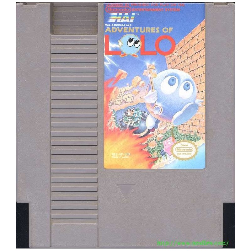ADVENTURE OF LOLO (Cart. Seule)