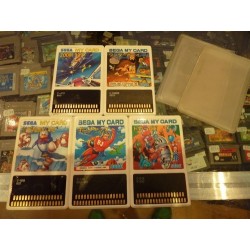 LOT JEUX SEGA MY CARD