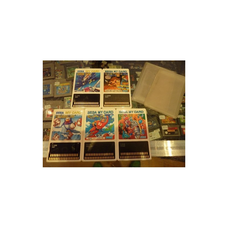 LOT JEUX SEGA MY CARD