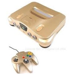 NINTENDO 64 GOLD JAP