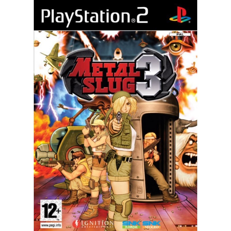 METAL SLUG 3 ps2 pal