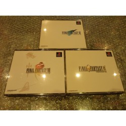 LOT FINAL FANTASY 7, 8, 9 jap
