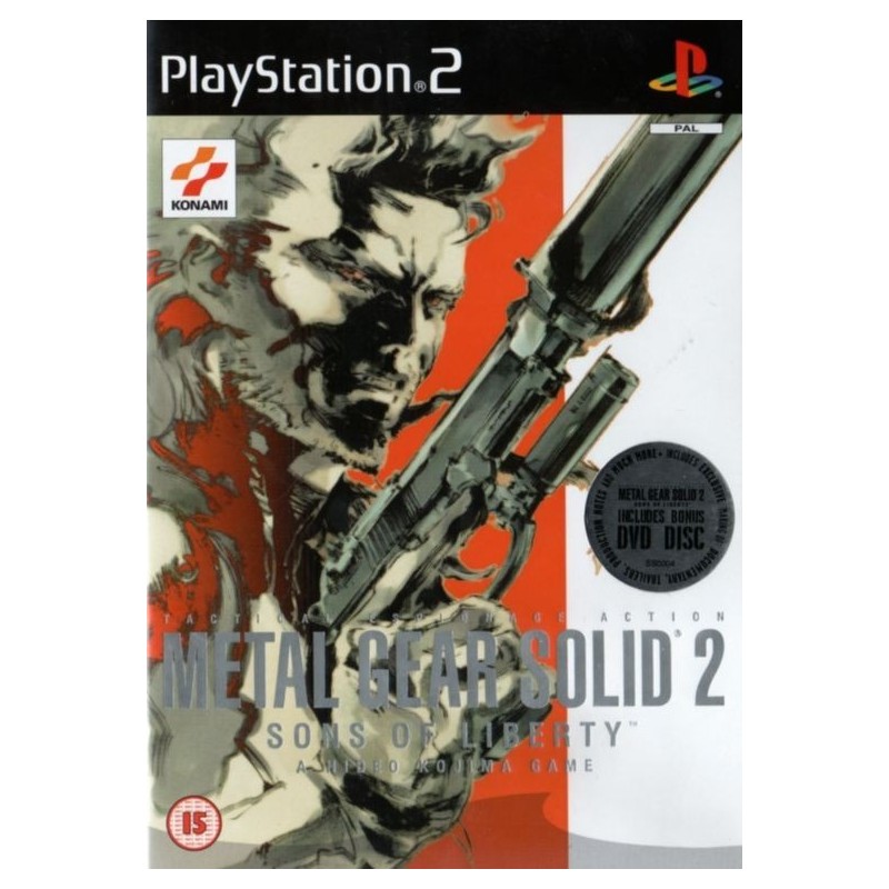 METAL GEAR SOLID 2 : Sons of liberty edition collector