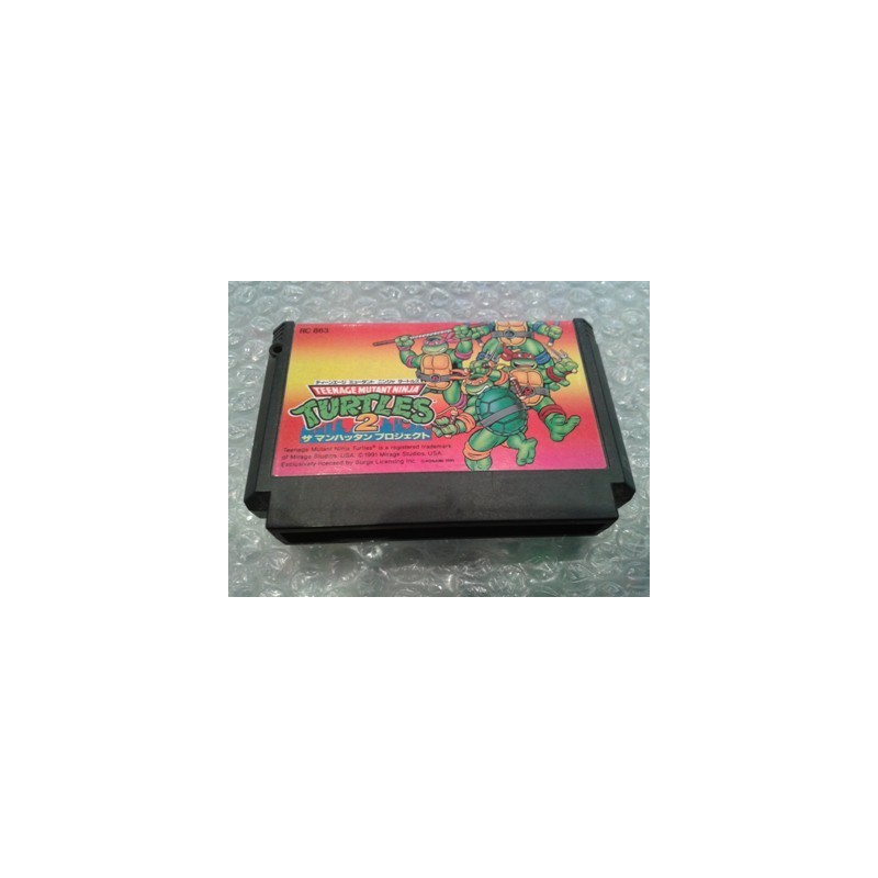 TURTLES NINJA 2 (cart. seule)
