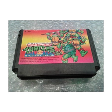 TURTLES NINJA 2 (cart. seule)